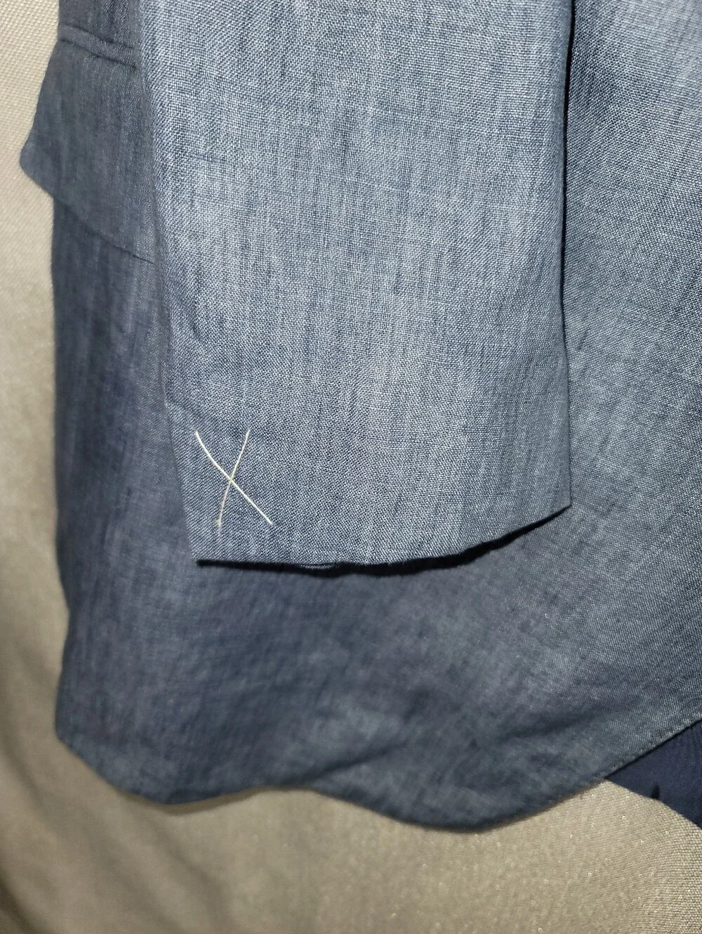 Ermengildo Zegna Nwt Mens Linen Blazer Sports Jacket Size 62R Or US Size 52R